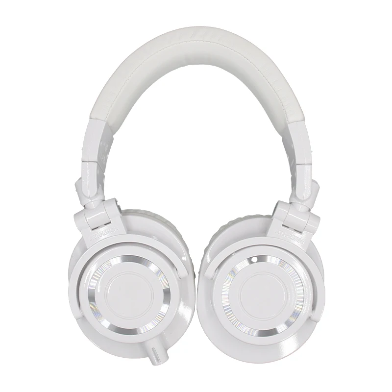 ATH-M50X Professional Studio Monitor White In-Ear Gaming Headphones 110db Detachable Cable On-Ear & Over-Ear