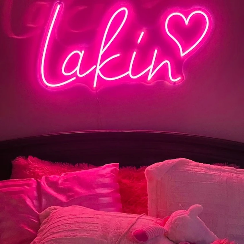 CUSTOM Neon Sign ชื่อ LED นีออนโคมไฟป้ายปรับแต่ง Bar Studio Wall Decor PARTY Decor วันเกิด