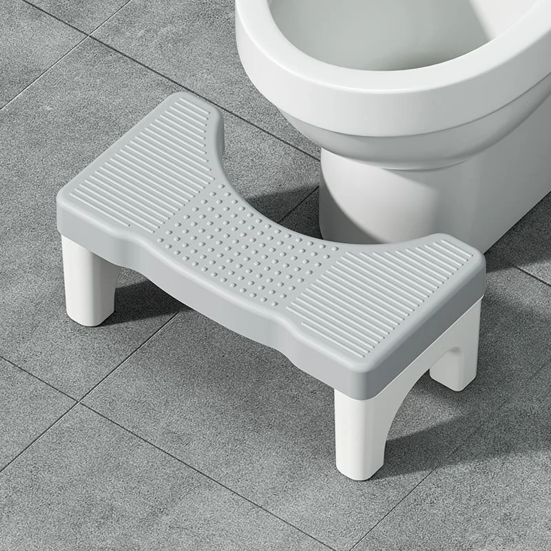 Step stool home use thickened toilet squat pit artifact adult children step stool sit stool pregnant women step toilet stool