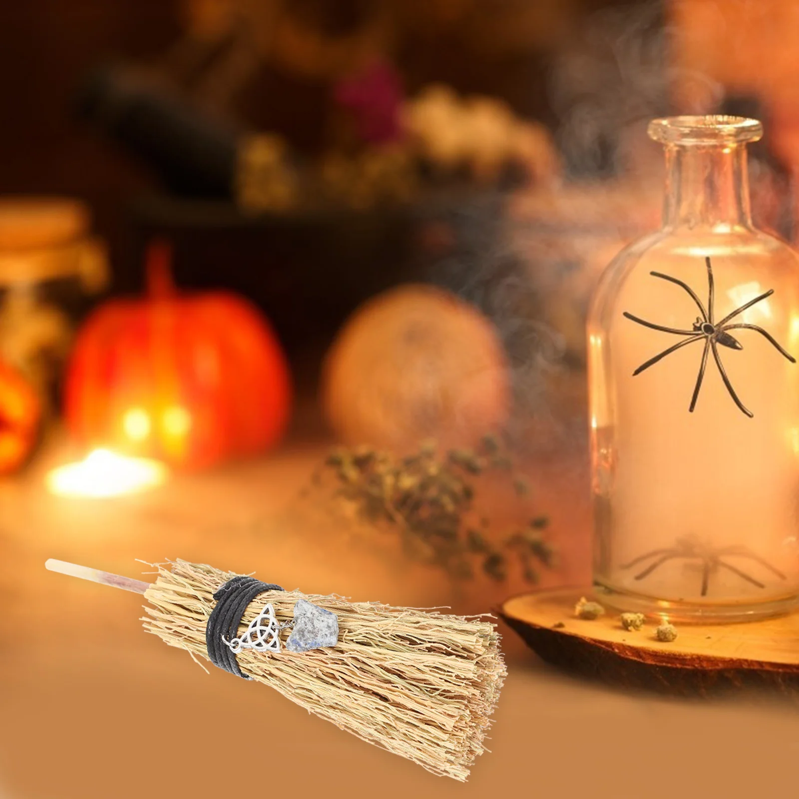 미니 빗자루 소품 마녀 장식 할로윈 빗자루 파티 용품 의상 공차량