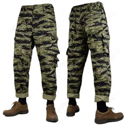 Vietnam war  US Army tiger pattern tiger spot camouflage TCU trousers twill pure cotton