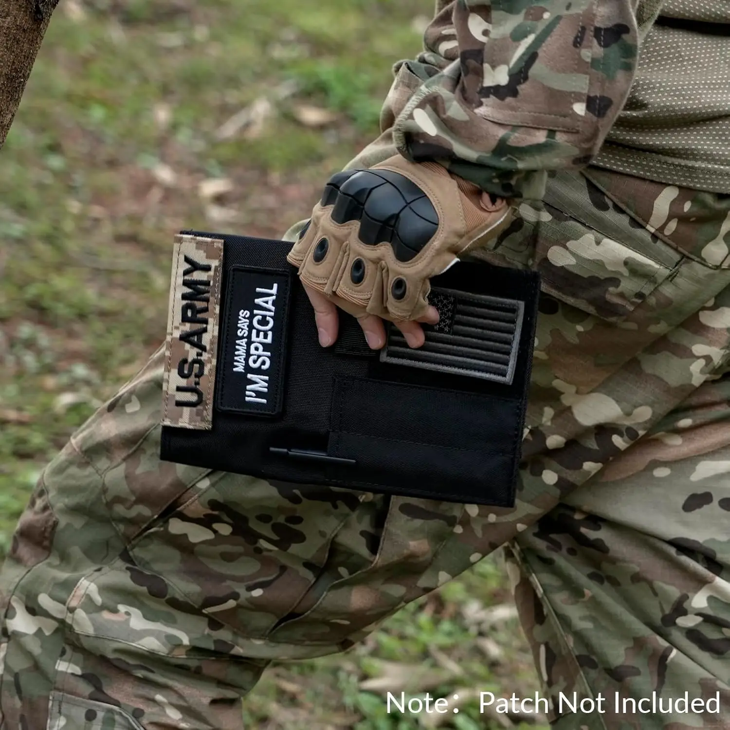Kosibate Outdoor Tactical Memo Cover War Notebook Case Diary Book Cover Camping Accessories