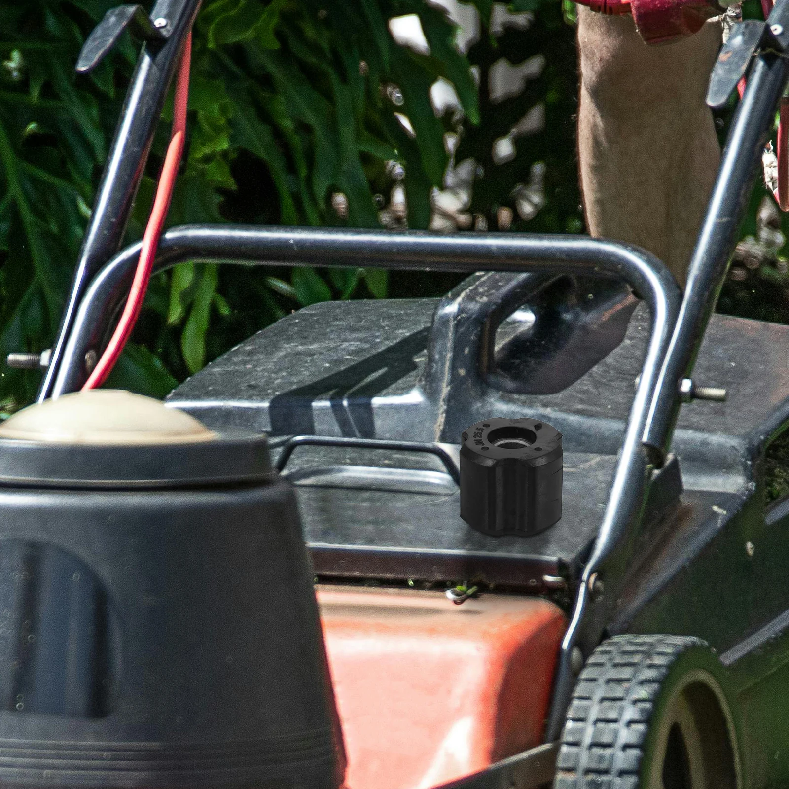 

4pcs Lawn Mower Bearing Kit 25.5Mm Outer Diameter Black Pe Bushing For 28Mm 1.6Mm Aluminum Tubes Rotary Wheel Bearing