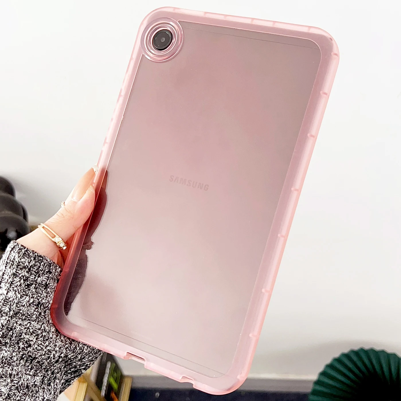 

For Samsung Tab Case S10 S9 S8 S7 FE A9 Plus A8 A7 S6 Lite Tablet Case Sleeve Shockproof Transparent Soft Cover Funda