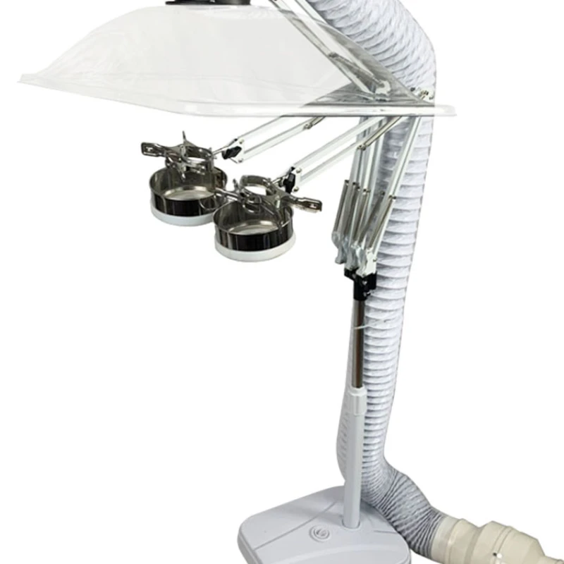 Handheld Moxibustion Smoke Exhaust System Household Smoking Machine Box with Bracket for Traditional Therapy And Aromatherapy