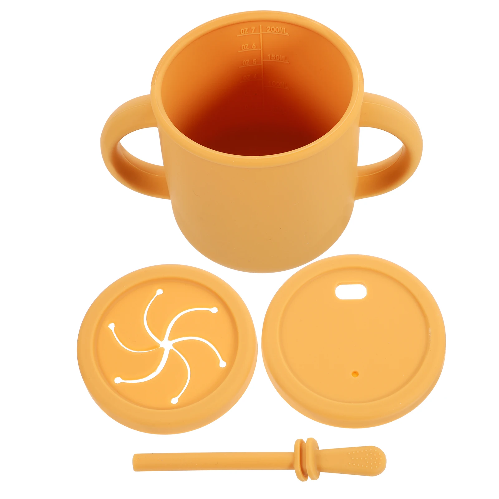 

Safe Silicone Drinking Training Cup Design Bright Colors Fun Exciting for Kids Toddlers Silicone Training Cup