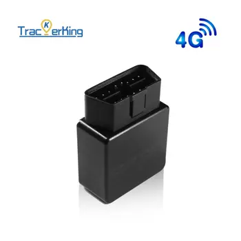 TrackerKing OBDII GPS Tracker OBD2 Sledovací zařízení Monitor GPS Tracker Stav auto ACC Alarm Otřesy Pohyb SMS Volání Sledování Geofenc 8 nejlepší prodej SMS autoalarm - №2