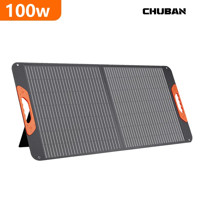 100W Tragbares Solarpanel Faltbares Solarpanel-Set Wasserdichter …