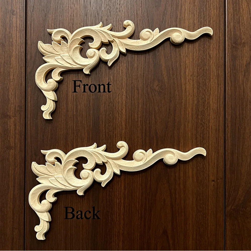 lot-de-4-appliques-murales-decoratives-en-bois-sculpte-de-33-cm-pour-portes-meubles-et-figurines-miniatures-en-bois