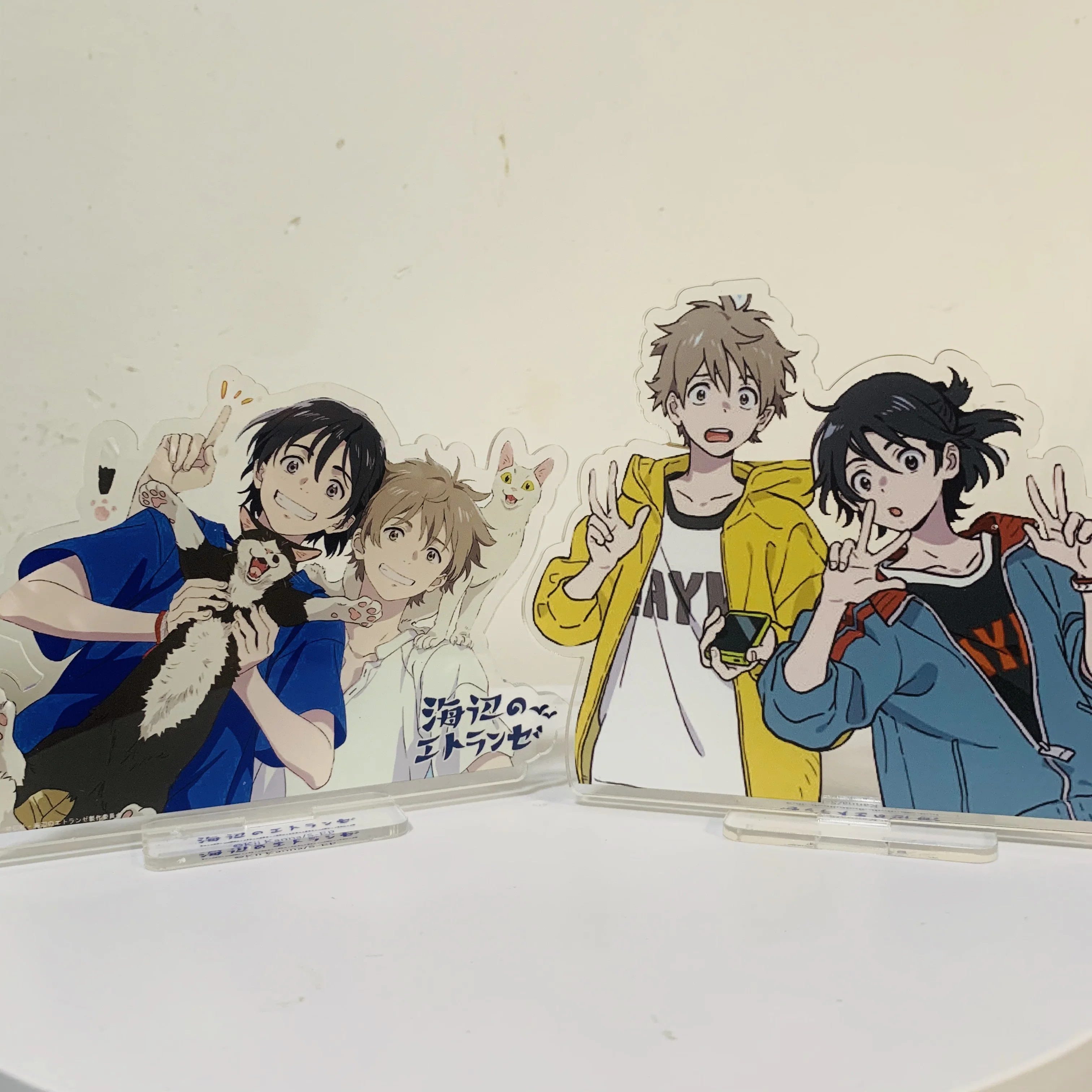 

Japan Anime Figures Hashimoto Shun Chibana Mio Sakurako Cosplay Acrylic Stand Model Plate Desk Decor Standing Sign Toy Fans Gift