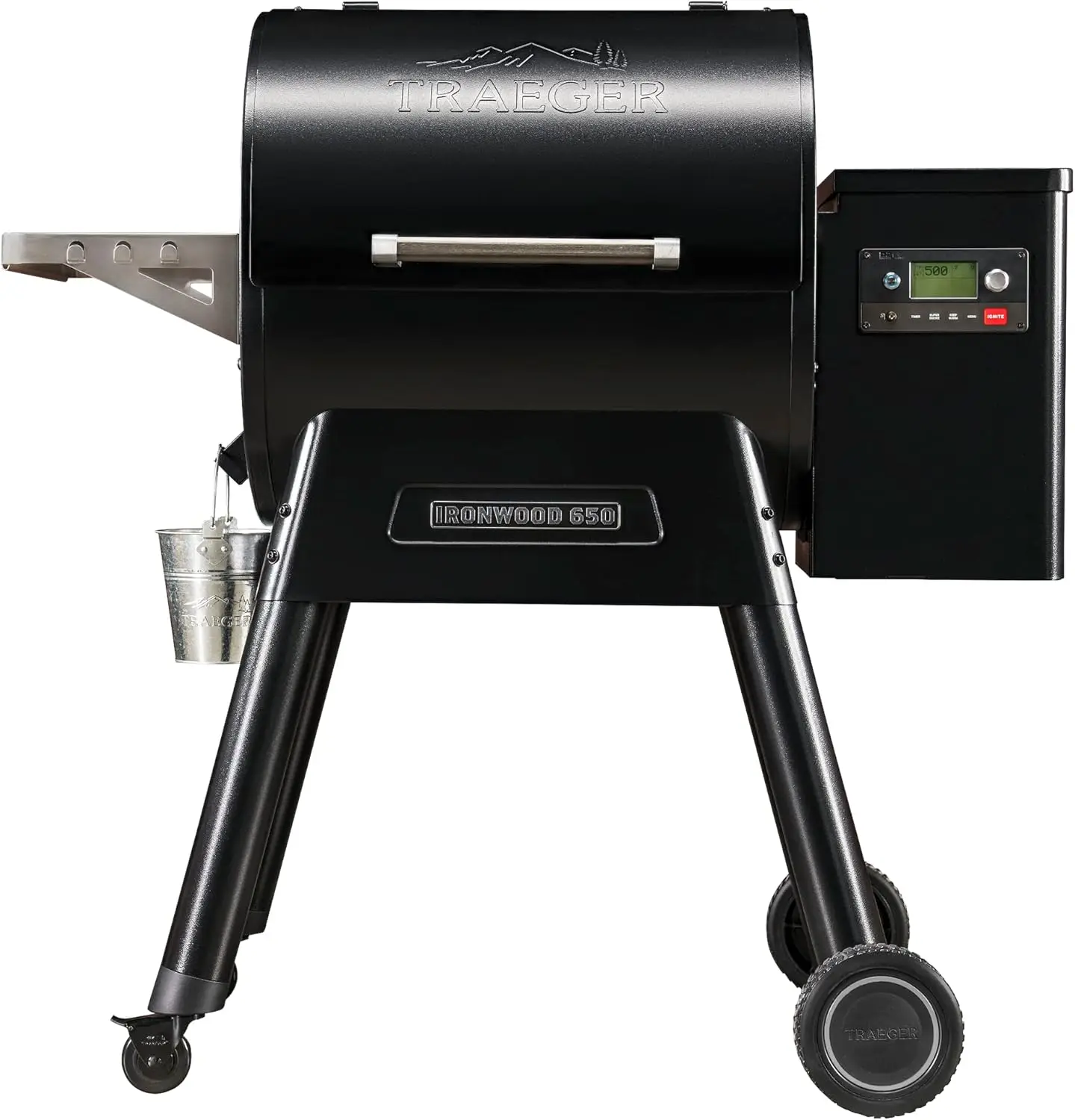 Electric Wood Pellet Grill and Smoker with Wi-Fi and App Connectivity, Ironwood 650