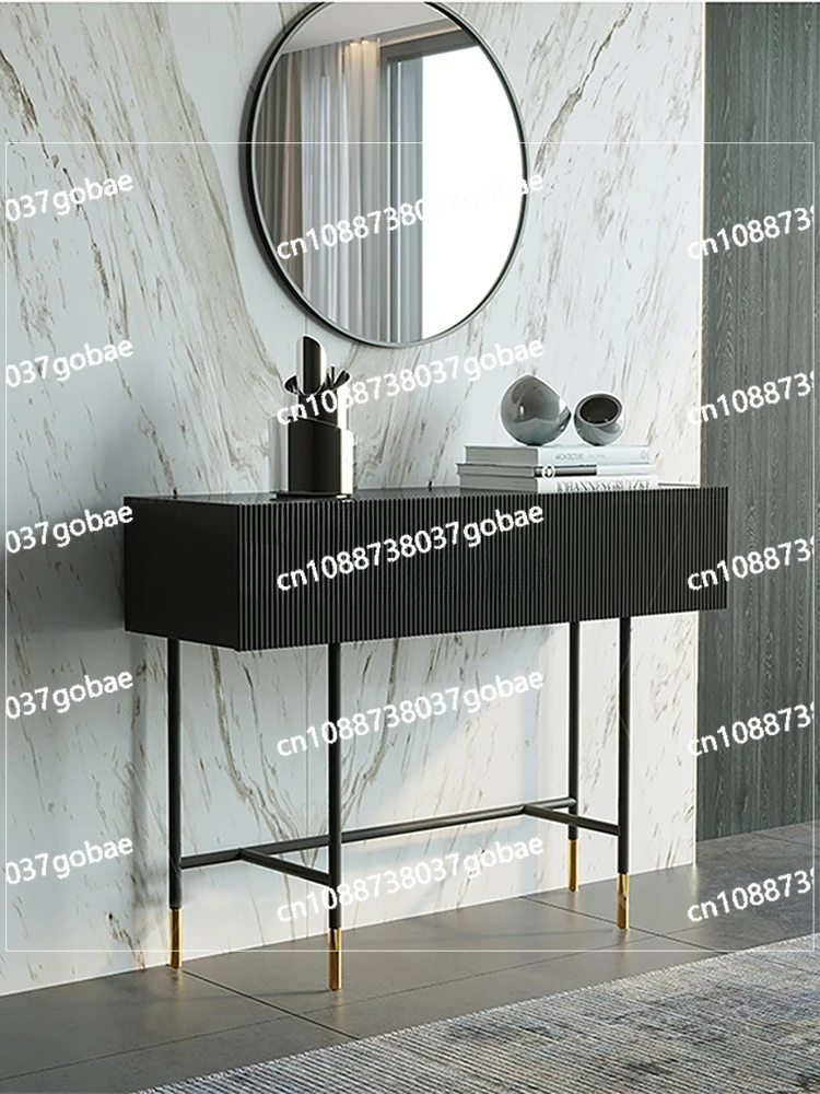 Style Light Luxury Console Tables Super Narrow Simple Modern Living Room Entrance Right Door Console