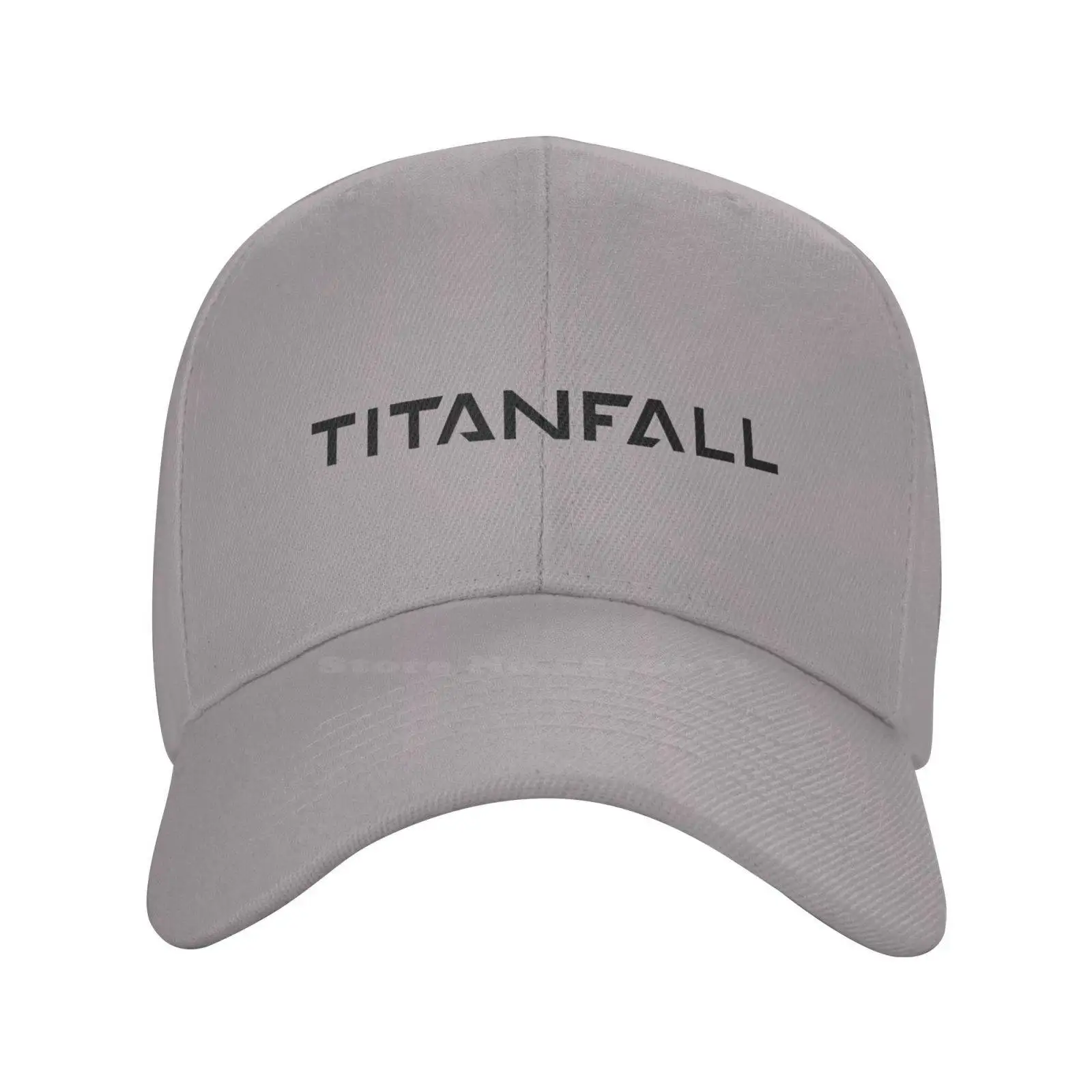 Titanfall Logo Print Graphic Casual Denim cap Knitted hat Baseball cap