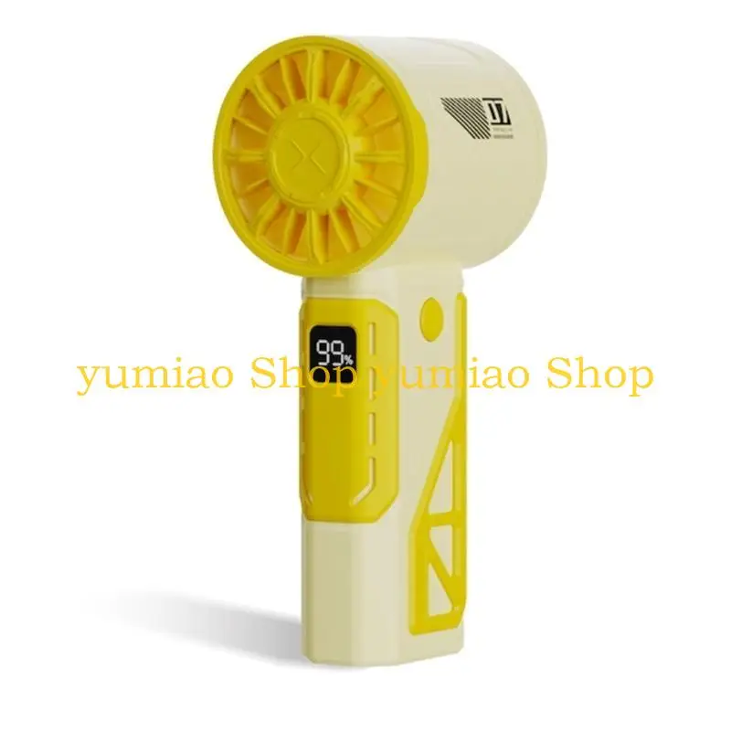 587B USB Handheld Fan 100 Speed With Rechargeable Battery Personals Small Air Circulators