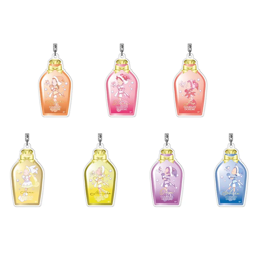 

Game Ojamajo Doremi Keychain Doll Anime Magical Harukaze Segawa Onpu Fujiwara Hazuki Asuka Momoko Acrylic Keyring Pendant Gift