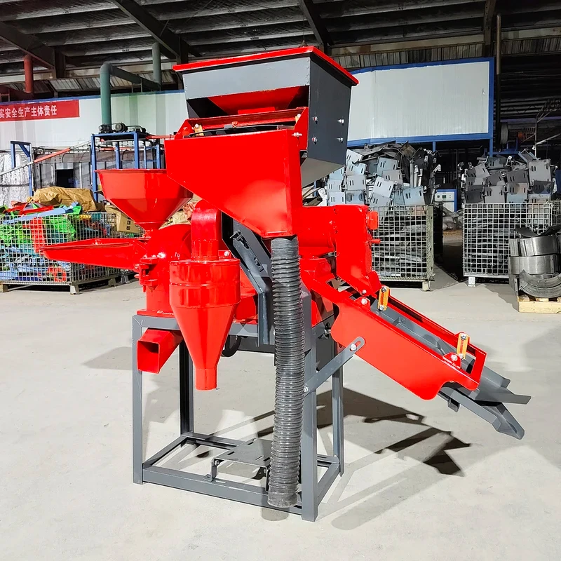 Commercial Corn Crusher Flour Mill Combined Rice Milling Hine Stone