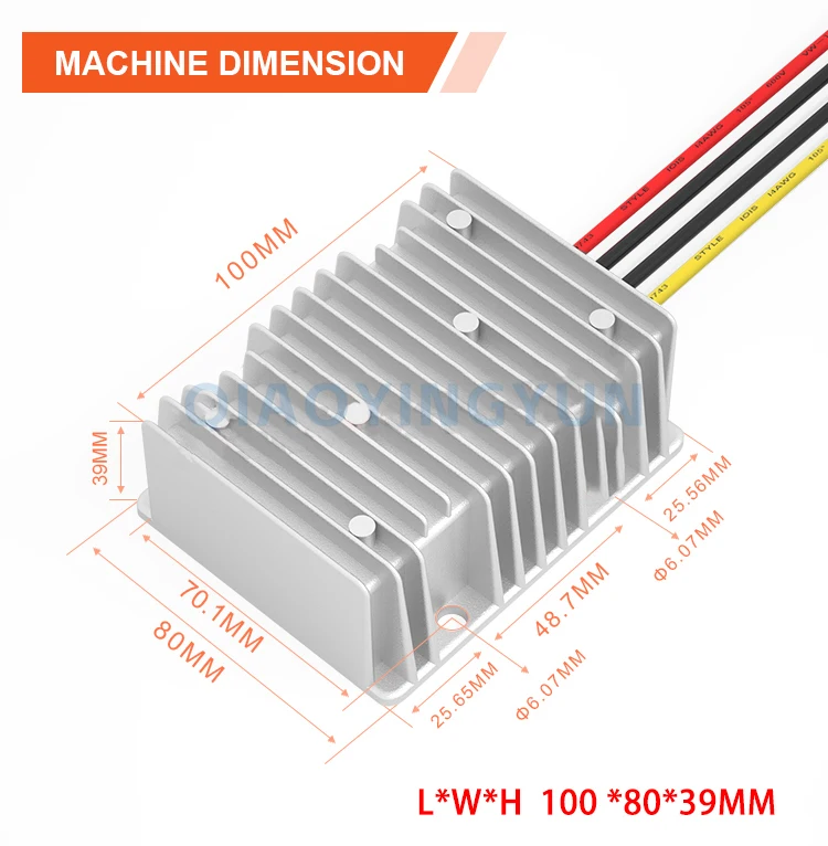 

Non Isolated 24v to 36v 48v Step Up Converter DC Power Module 10A 15A 20A 360W 480W 720W 960W Boost Supply