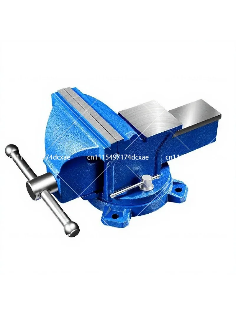 Industrial Grade Heavy Duty Bench Vise, 5 Inch Cast Iron Woodworking Clamp, Steel Professional Workbench Tool