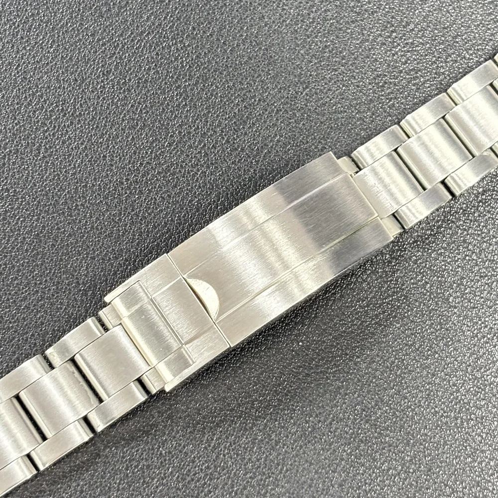 Dive 40mm Case Fit NH35 NH36 NH34 GMT Miyota 2813 ETA2836 Watch Case Steel Bracelet Sapphire 120 Clicks Sliding Buckle 2815 case