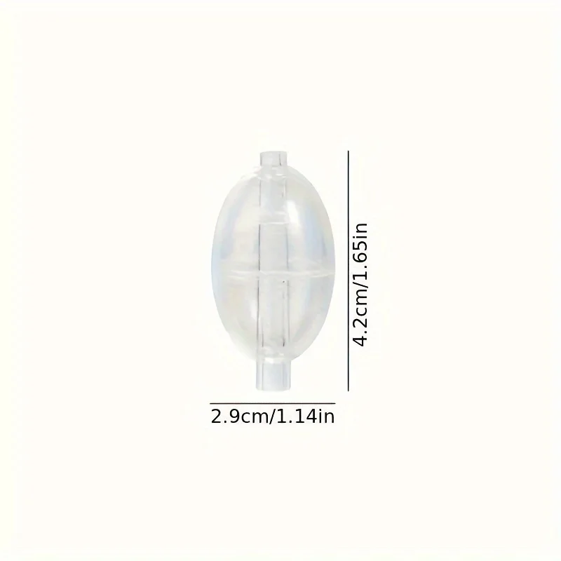 Bobber trasparente da 3 pezzi per la pesca, galleggiante regolabile con peso intagliabile in acqua