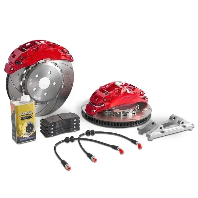 RACING Brake Kits 18 inch front brake 6 Pistons Auto Brake Parts For a3 a4