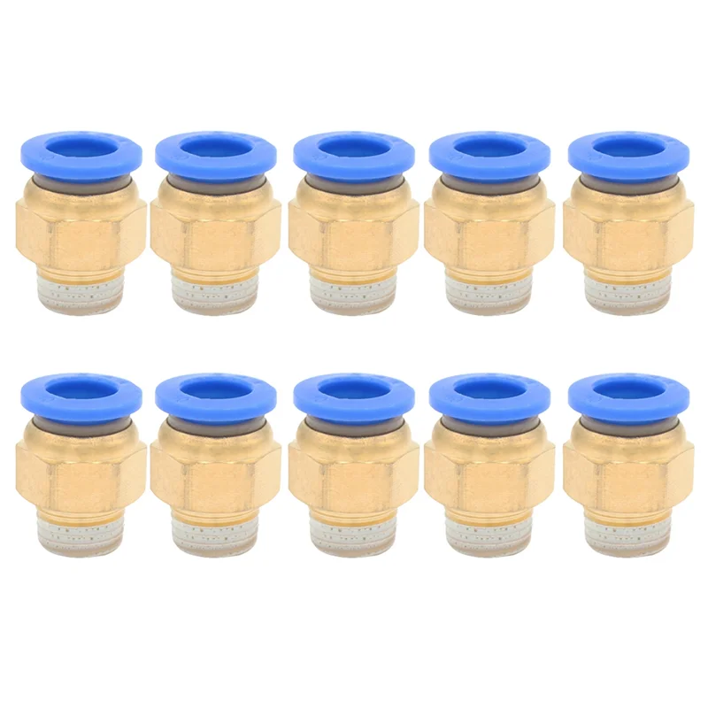 

ABNL PC Pneumatic Air 10Mm 8Mm 12Mm 6Mm 4Mm Hose 1/4In BSP 1/2In 1/8In 3/8In Male Thread Air Nipple Quick Coupling