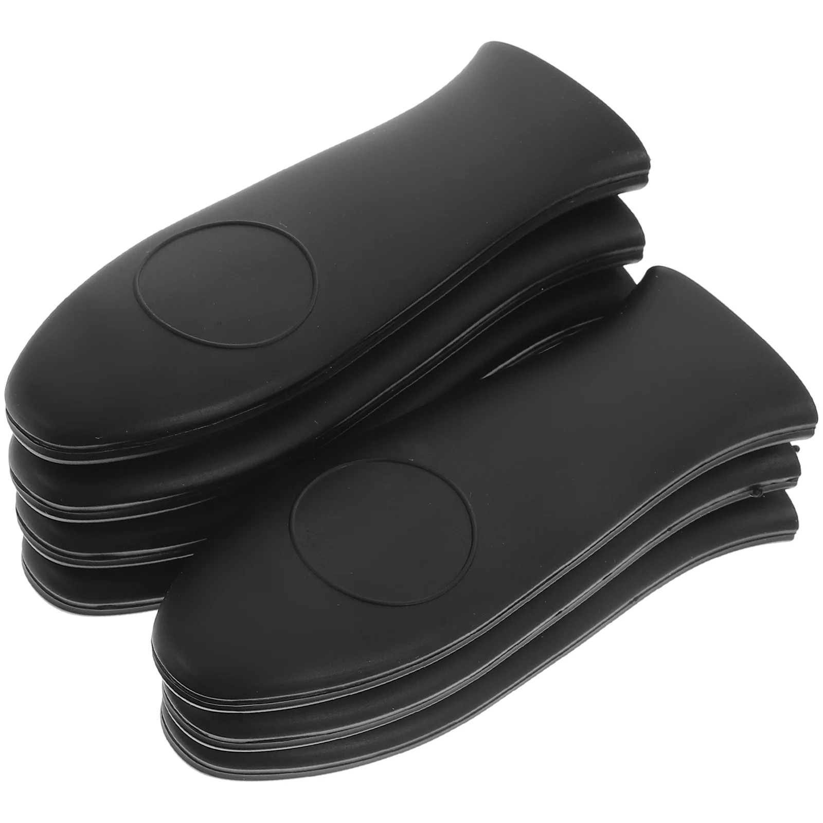 

8Pcs Silicone Handle Protectors Non Slip Heat Resistant Grip for Cast Iron Skillet Frying Pans Griddles Kitchen