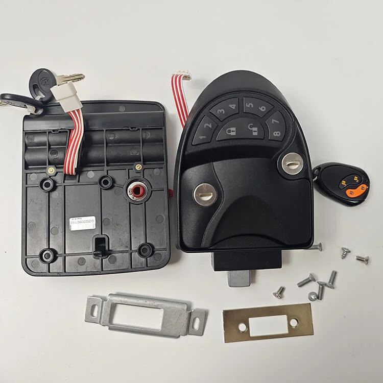 قفل مشفر للباب مع جهاز تحكم عن بعد لمقطورة تخييم متنقل RV Caravan