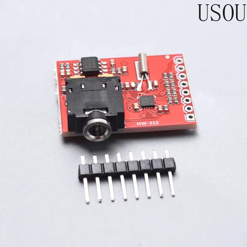 Si4703 RDS FM Radio Tuner Evaluation Breakout Module For Arduino AVR PIC ARM Radio Data Service Filtering Carrier Module