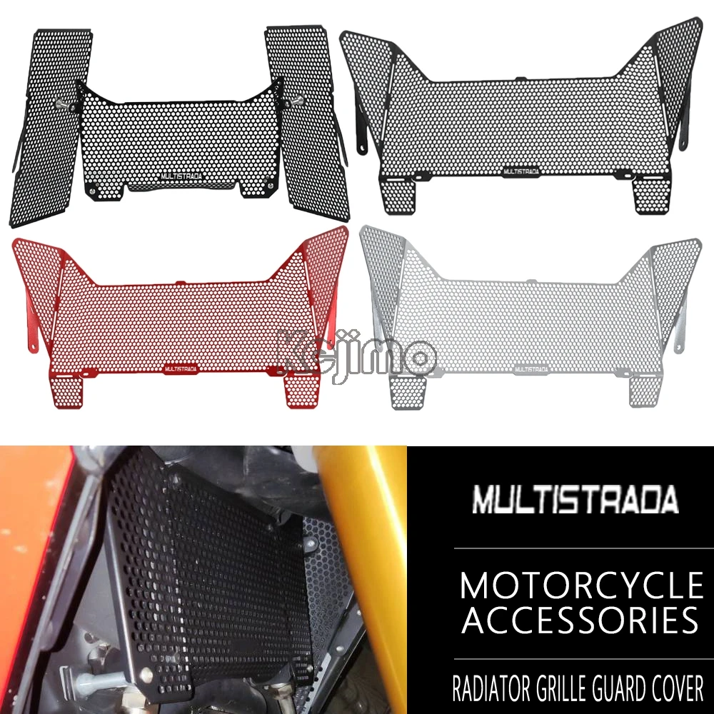For Ducati Multistrada V4 S Sport/RS/Pikes Peak 2024 - 2026 Motorcycle Radiator Guard Protector Grille Cover V4 Rally 2025-2026