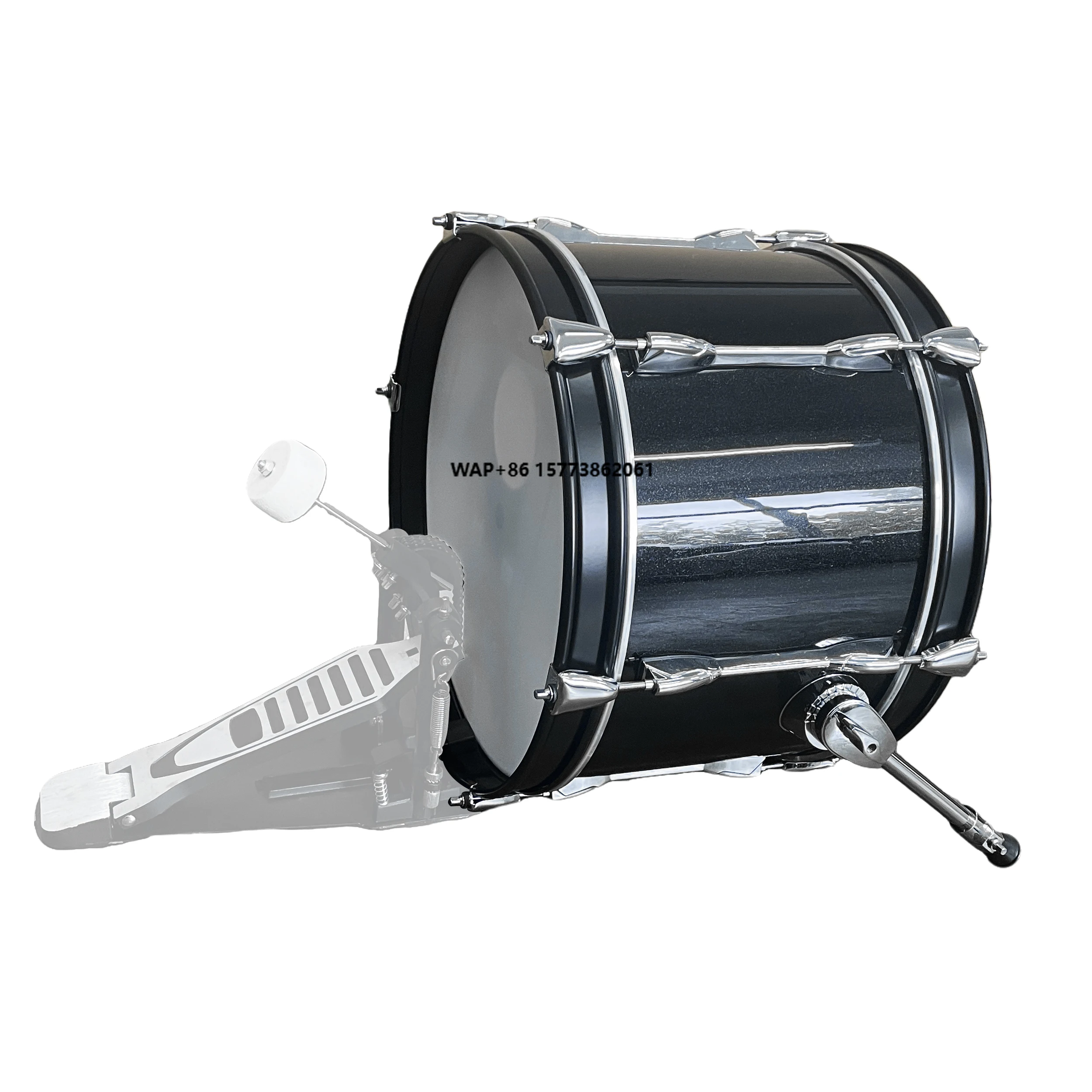 

16*10 Black Sparkle Color Kick Drum Pad Without Kick Pedal From XD-900-KM