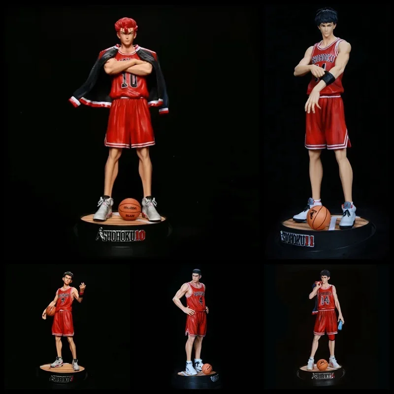 Slam Dunk Rukis Five Infinite Series Gk estatua Miyagi Ryota Sakuragi Hanamichi Rukawa Kaede Akaashi Kousuke Pvc modelo juguetes regalos