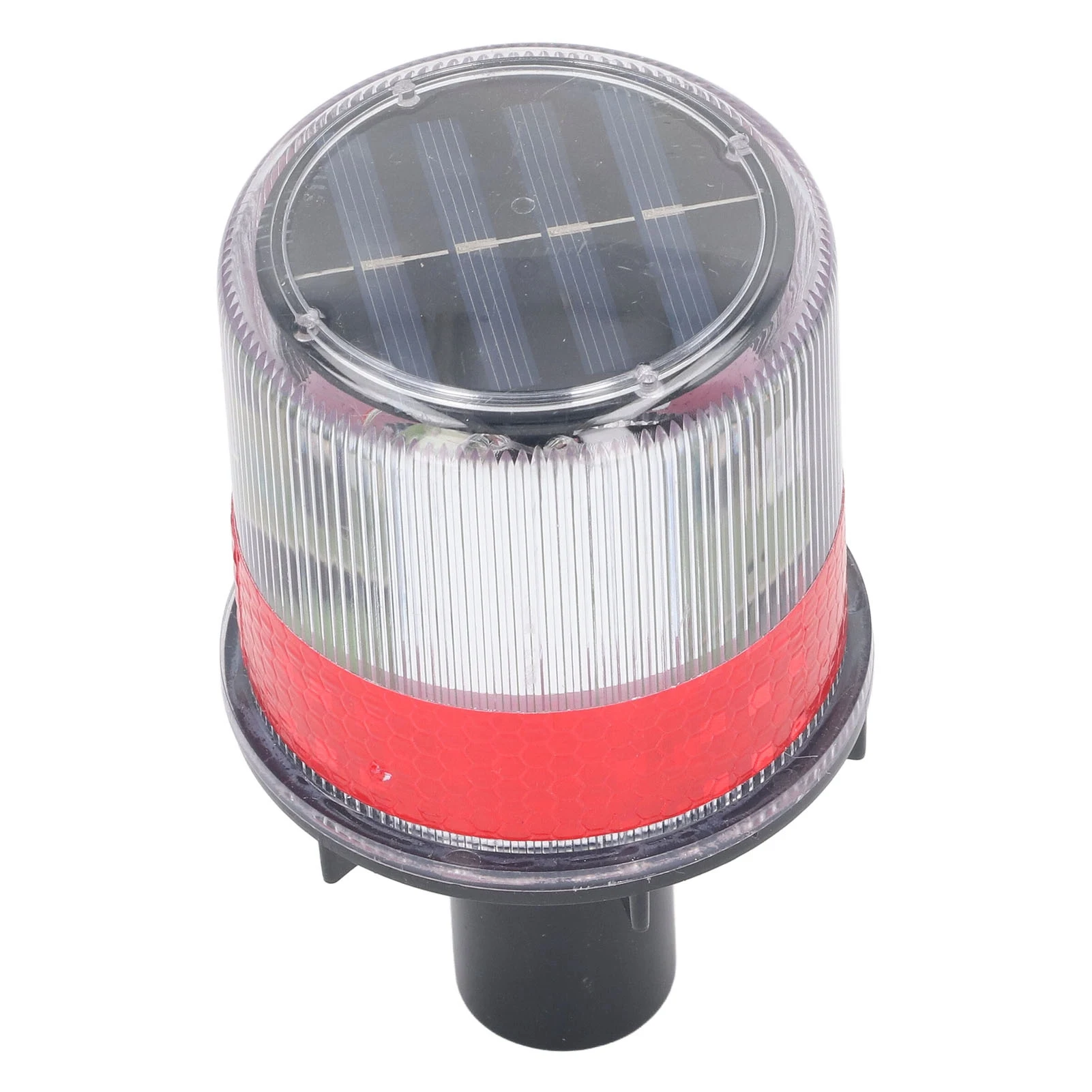 Safety Strobe Solar Powered LED Strobe PC Shell Reflective Waterproof  Beacon Warning Light Safety Strobe Solar Strobe