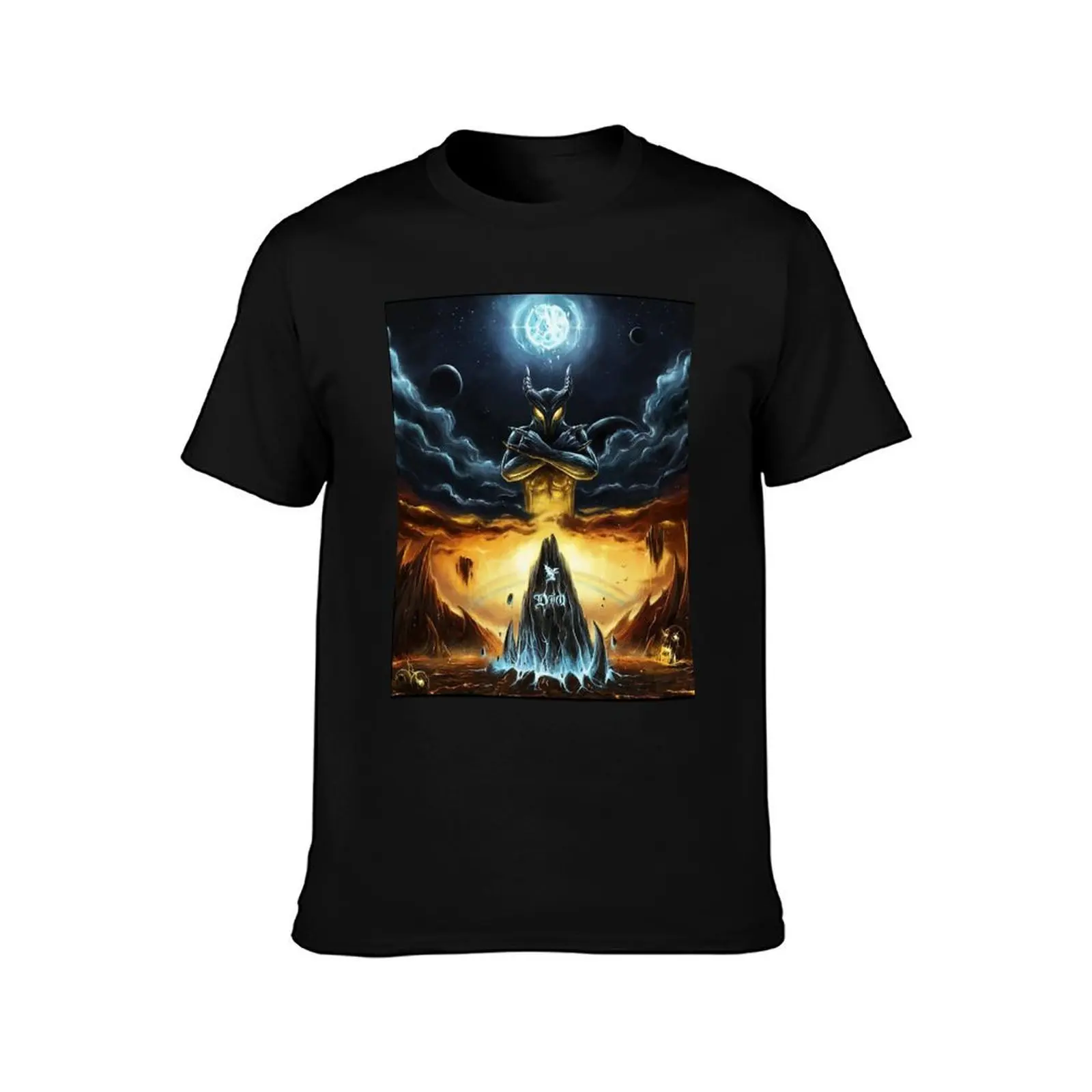 For Men Women Ronnie James Dio Gift For Halloween T-Shirt, Summer Casual Cotton Tee, Oversized Streetwear Tops, Unisex Men Women