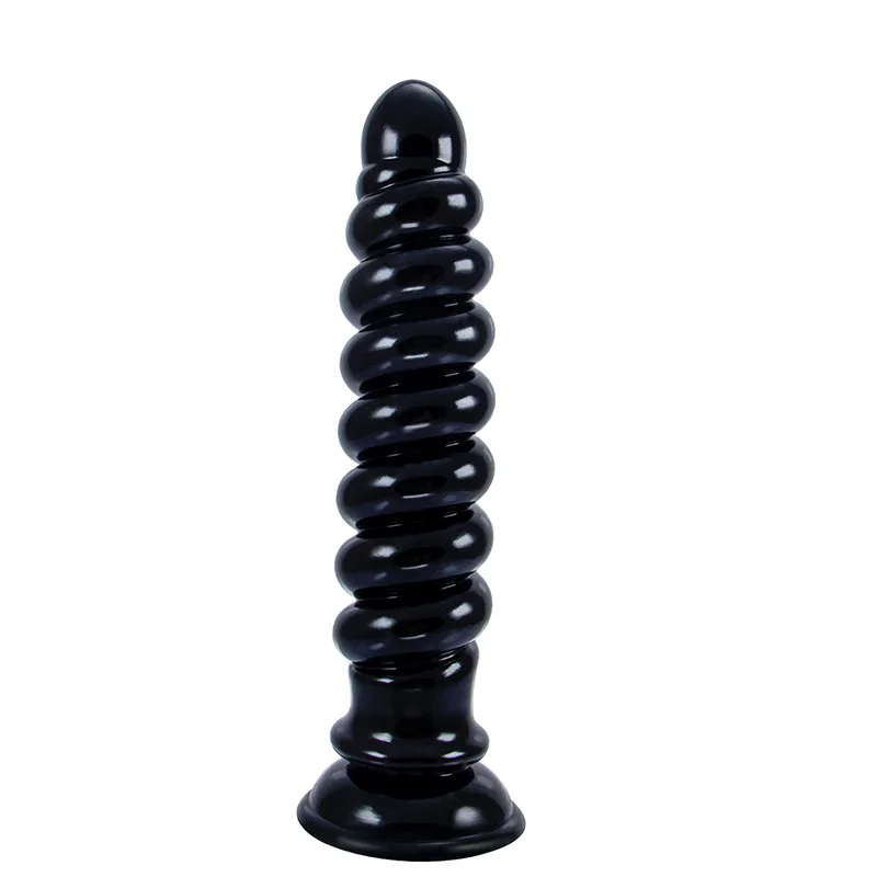 Spiral anal plug 5-7cm large, medium, small anal whip for men, gay,  soft PVC anal strip