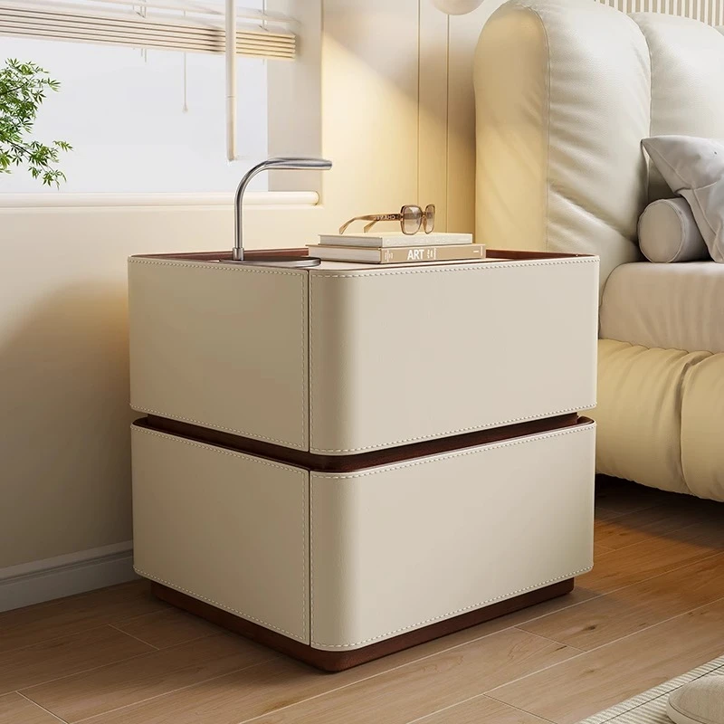 

Simple Minimalist Night Tables Nordic Modern Storage Trendy Bedside Table Luxury Aesthetic Mesitas De Noche Bedroom Furniture