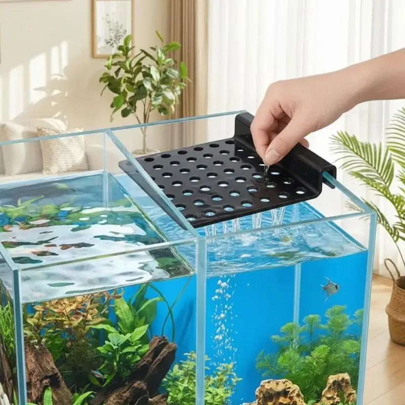 Aquarium Filter Bag Efficient Filtration Hang On Filter Pump Box Drip Circulation System Wall Mounted Compact Design New view 3