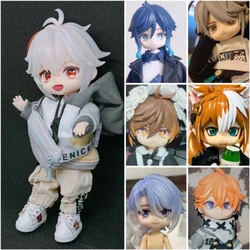 Ob11 Face Open Eyes Xiao Tighnari Zhongli Venti Wanderer Albedo Gorou Handmade Faceplate Doll Accessories