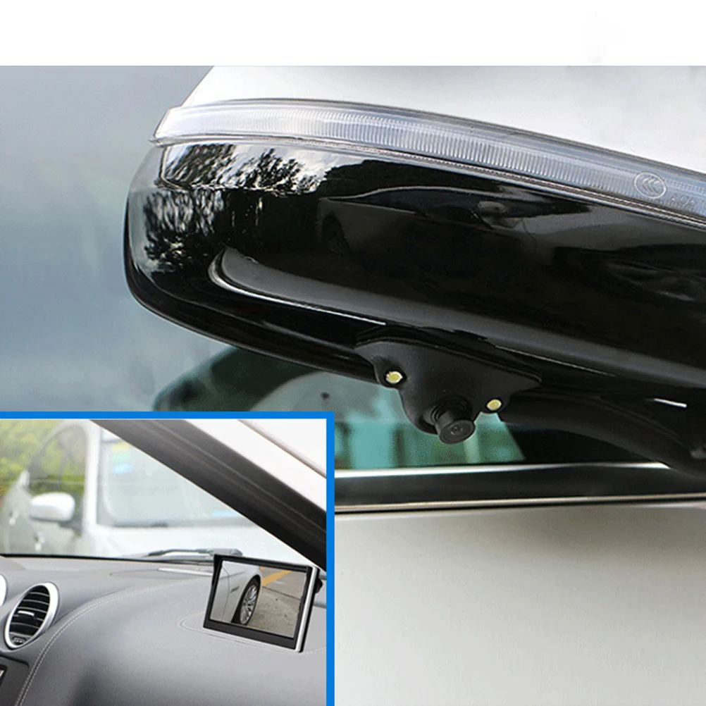 

180° Horizontal 90° Vertical Rotatable Waterproof Car Reverse Camera 170° Wide Angle Ir Night Induction Light Right