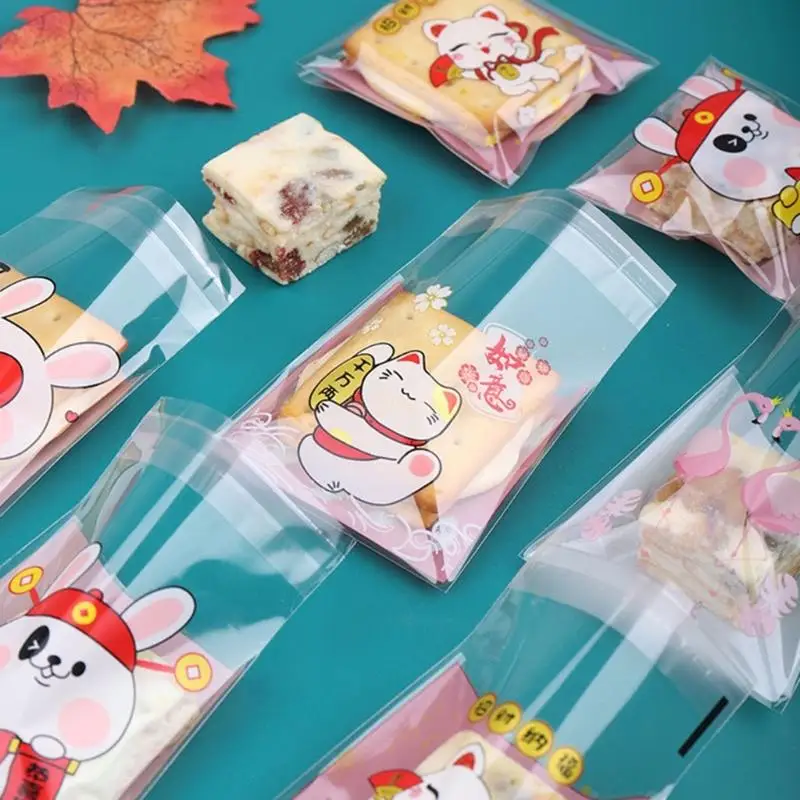 Langlebige Party -Snacks -Taschen Easy Robbenbeutel für Keks und kleine Leckereien