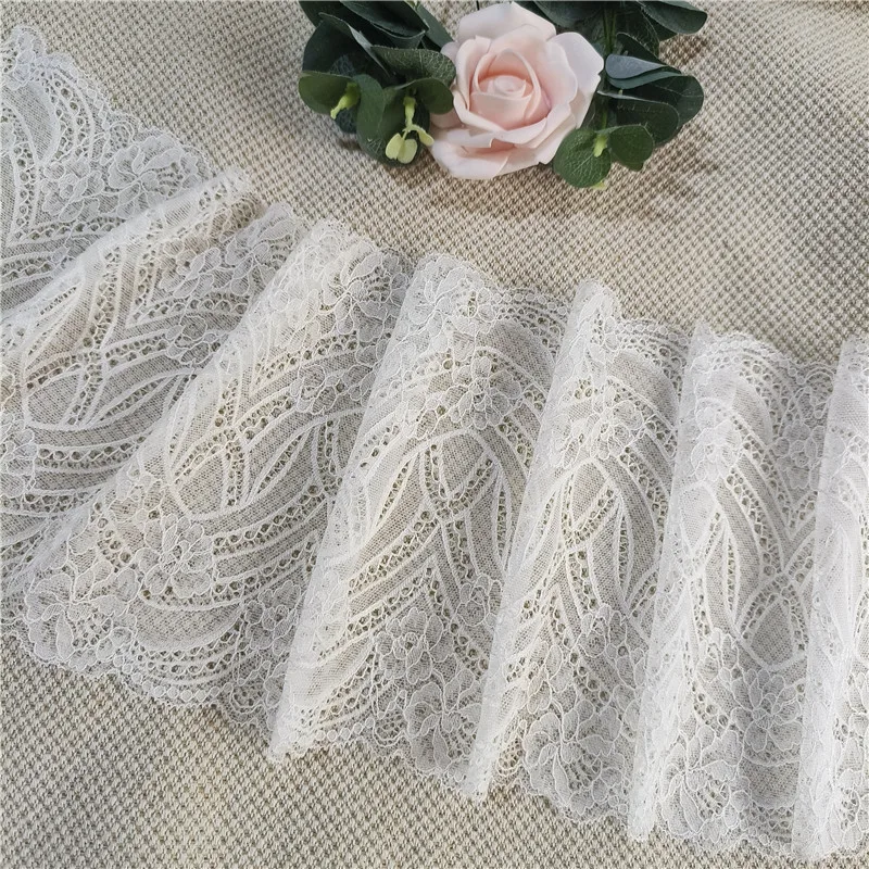 E6220 19,5 см полые кружева толстые нитки плоские Кружева Сексуальное белье Одежда Ткань Qianhua кружево