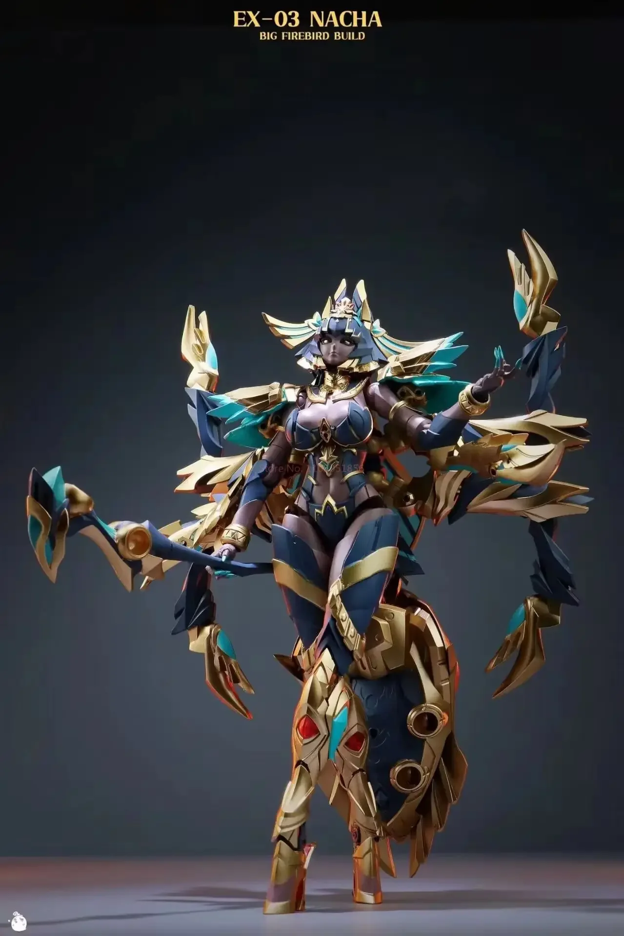 In Voorraad Grote Firebird Model Transformatie 1/12 Wu Ji Ji Ex03 Nakeya Egyptische Fan Moeder Pop Handgemaakte Speelgoed Gift Collection