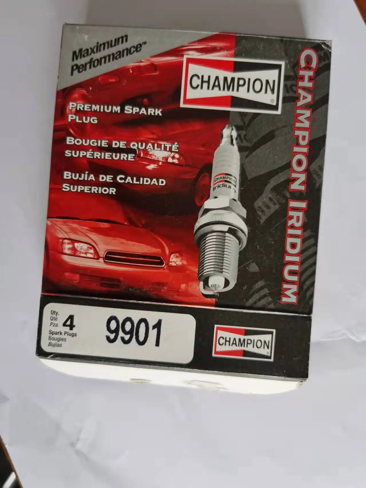 4PCS CHAMPION 9901 SPARK PLUG FOR FORD MAZDA
