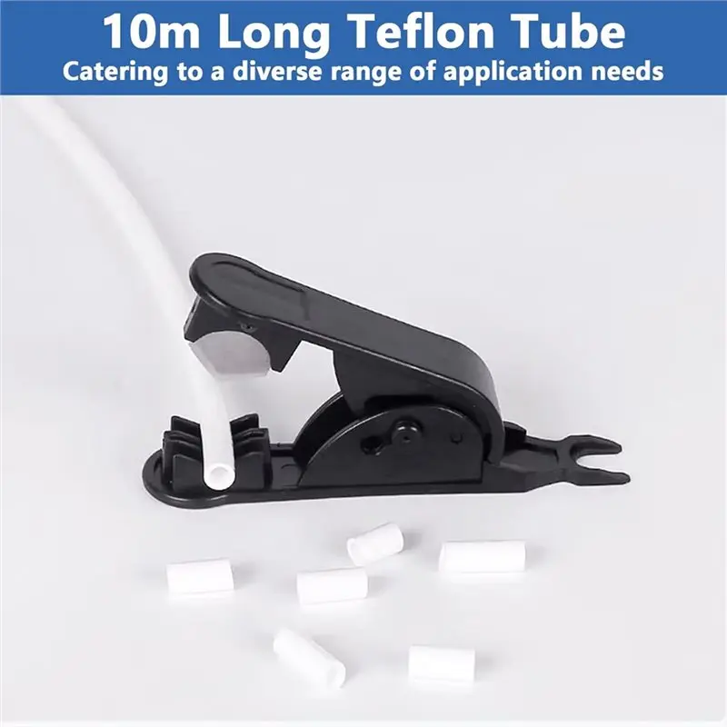 AC23-3D Printer PTFE Tubing Kit For Bambu Lab A1 3D Printer PTFE Tubing 10M PTFE Tube For A1 2.5Mm ID X 4Mm OD