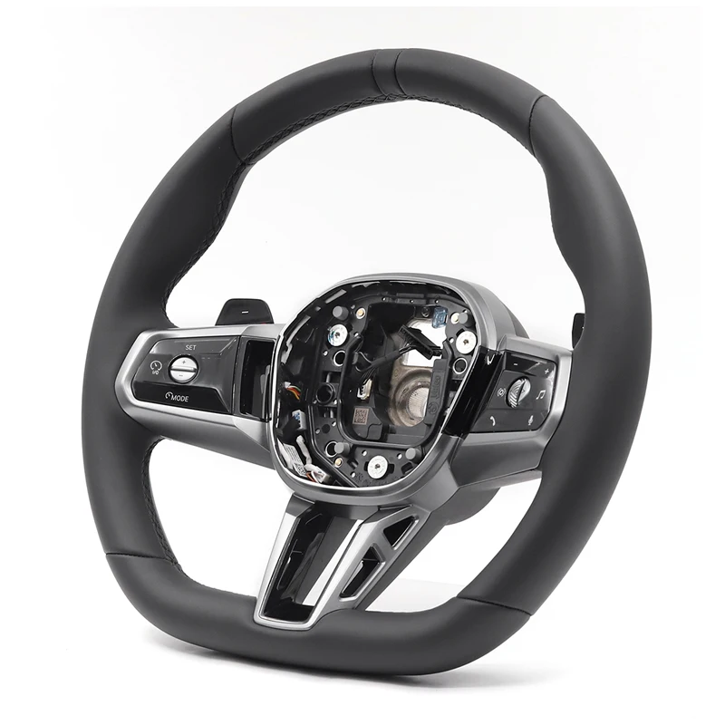 Modify Silver Steering Wheel Full Set for BMW F/G Chassis G30 G31 G26 G03 G04 G07 G07 G87 G80 G82 G81 F90 G06 G20 G22 F30 F02