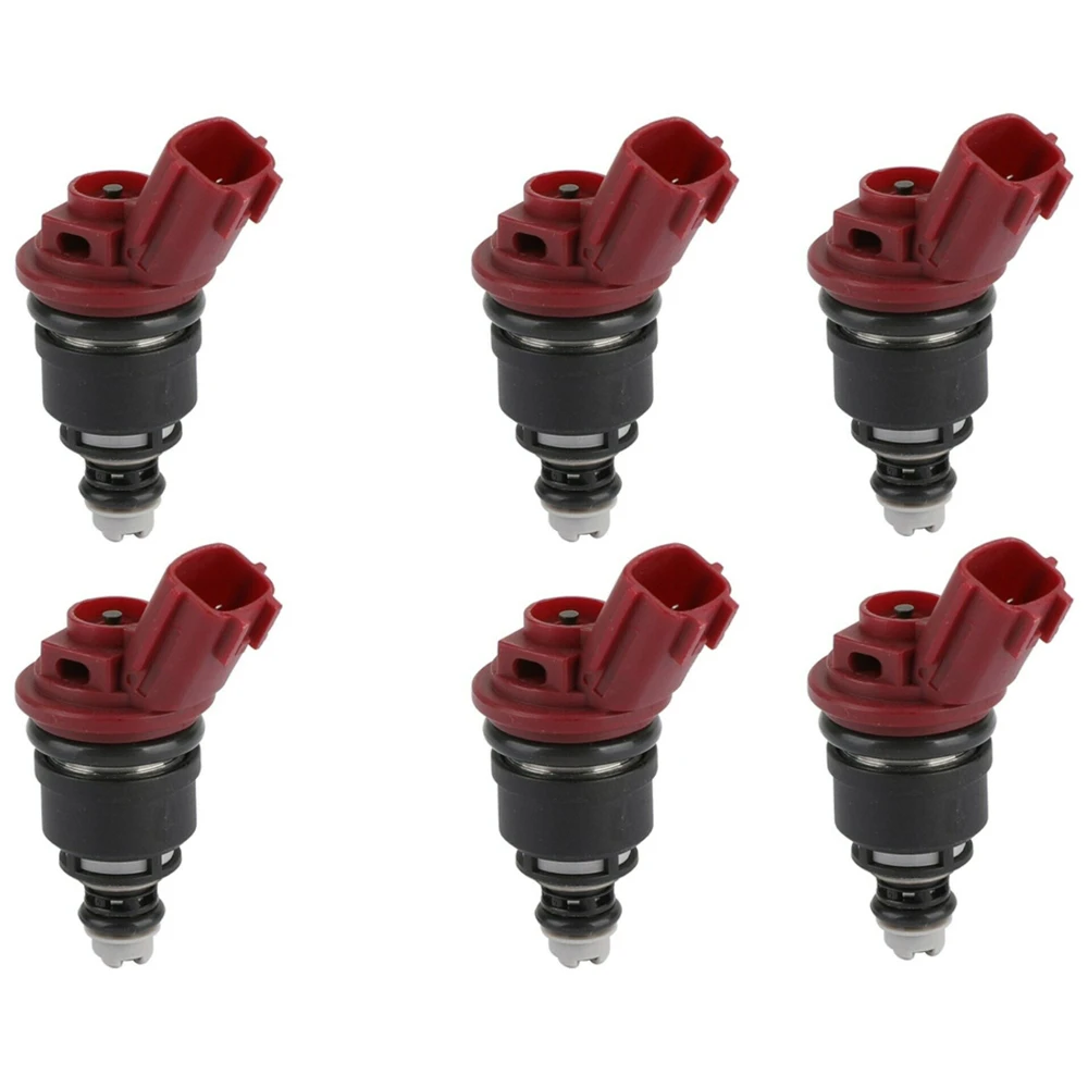 6 x 740cc Fuel Injectors 16600-RR544 For Nissan Nismo Silvia S13 S14 S15 SR20DET Practical And Durable Easy To Use