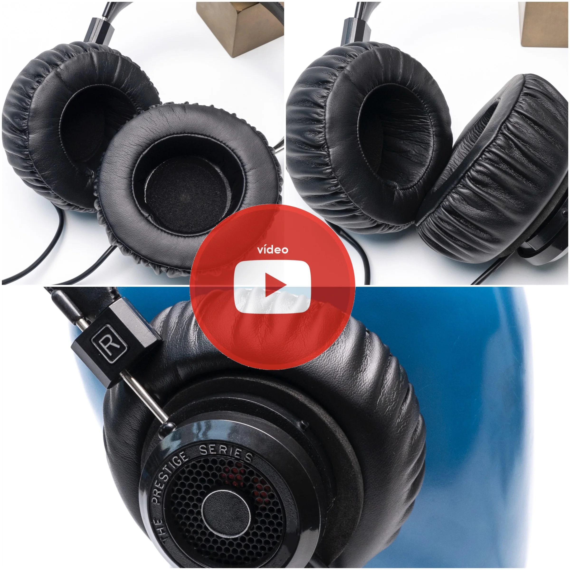 King Size Bass Booster Ear Pads Slow Rebound Memory Foam Cushion For Grado SR325 SR325i SR325E SR325X Headphone