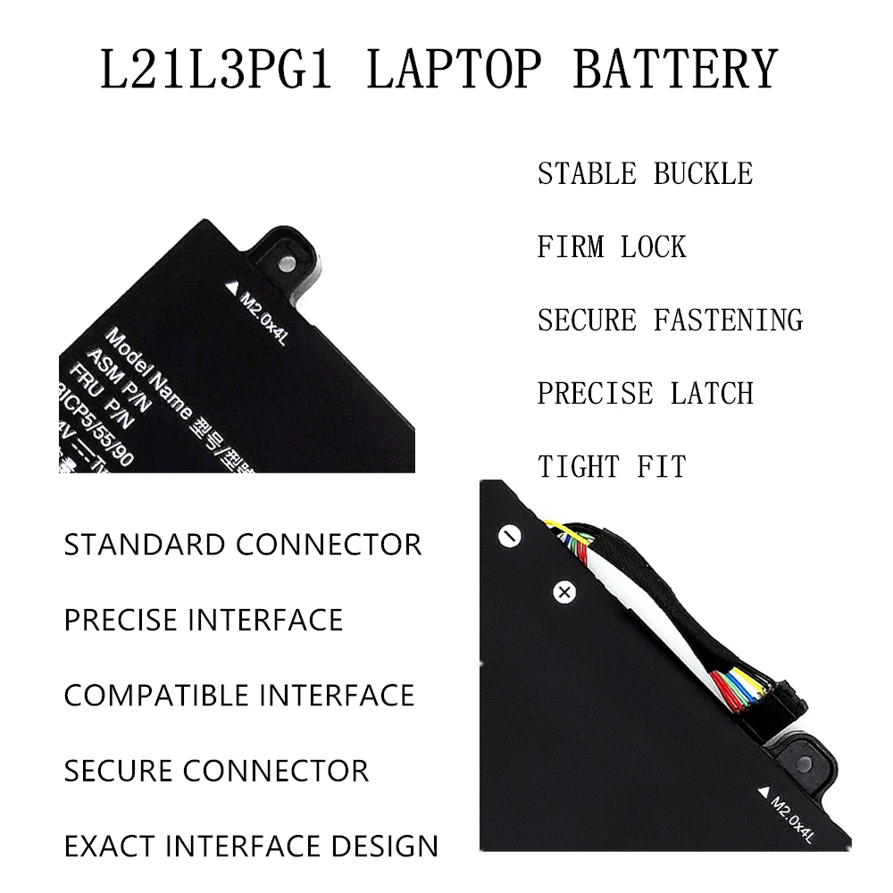 L21L3PG1 Laptop Battery For Lenovo ThinkPad L14 L15 3rd Gen 2022 L14 Gen 3 4 / L15 Gen 3 4 / C14 Gen 1 Series