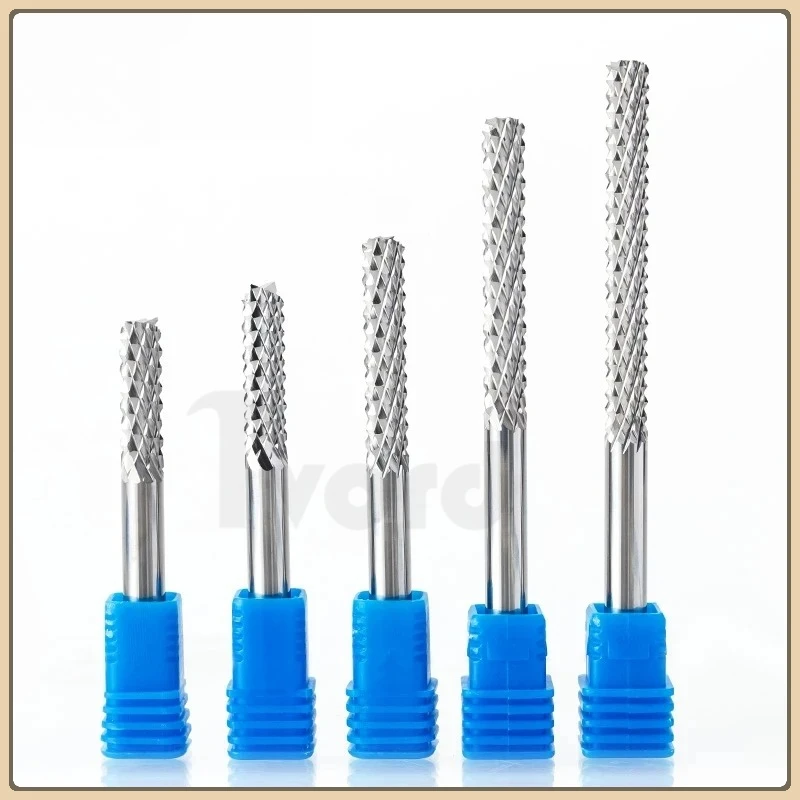 

1pcs 3.175mm 4mm 6mm Steel Corn Cutter Cutting PCB Milling Bits End Mill CNC Router Bits for Engraving Machine