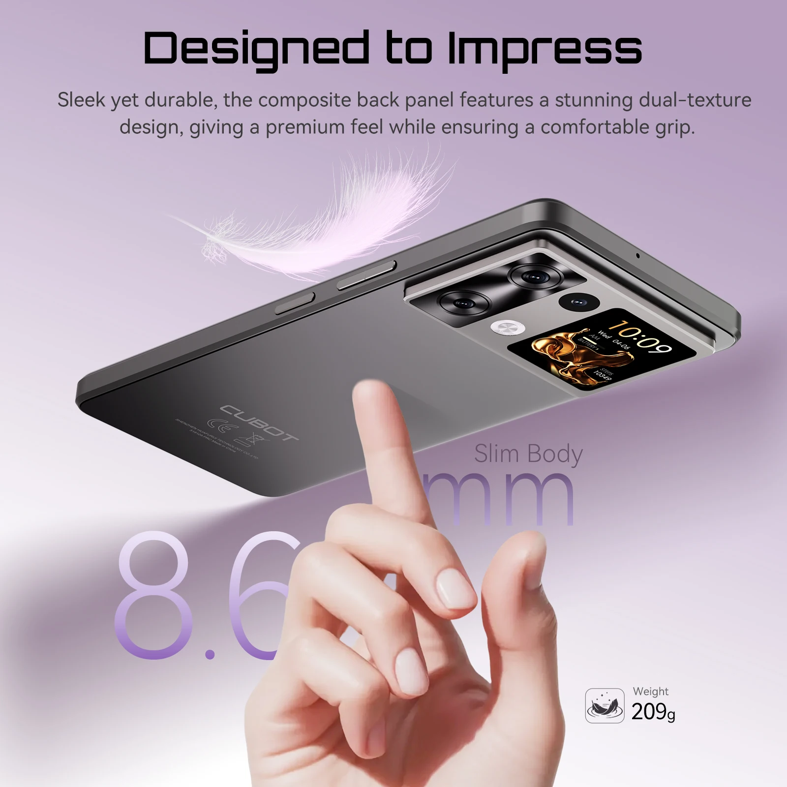 هاتف Cubot P90 الذكي أندرويد G100 ثماني النواة 2.2 جيجا هرتز مكبرات صوت مزدوجة 24 جيجابايت + 256 جيجابايت هاتف محمول 6.88 بوصة 120 هرتز 64 ميجابكسل 5100 مللي أمبير في الساعة هاتف محمول NFC